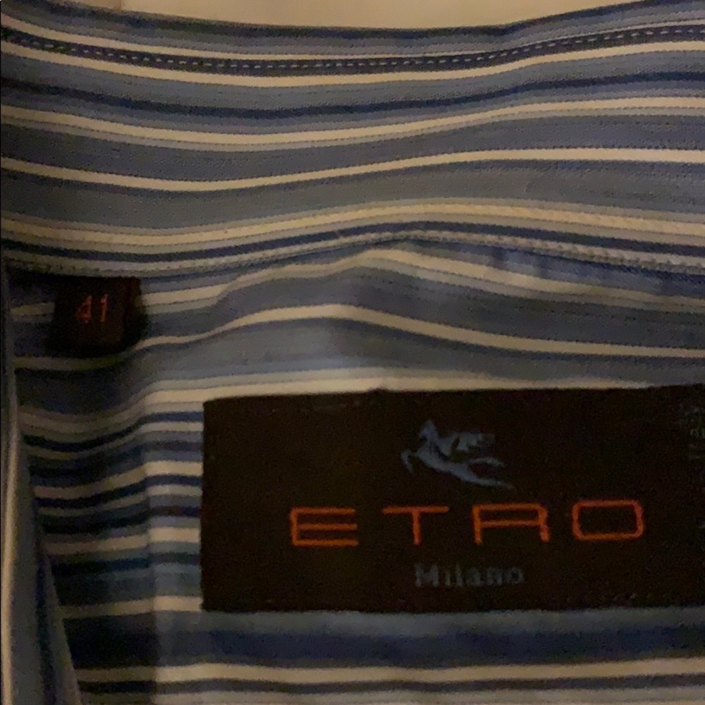 Etro dress shirt - FINAL $ cut